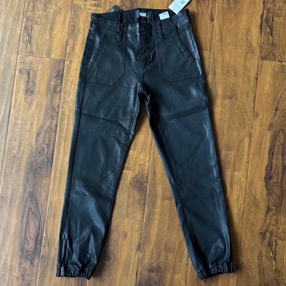 PAIGE Black Ankle Pants